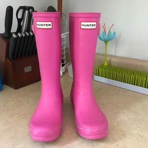 Girls hunter boots